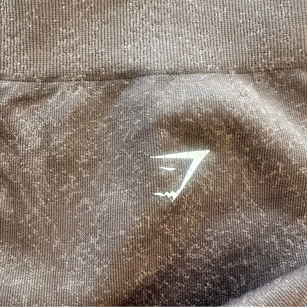 Gymshark Mid Rise Athletic Leggings Women’s Size small Brown Multi Sporty - Picture 9 of 10